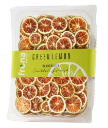 Dried Green Lemon Slices 250g @ www.drinkstuff.com